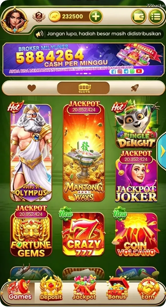 77lucks Preview - Resmi Unduh